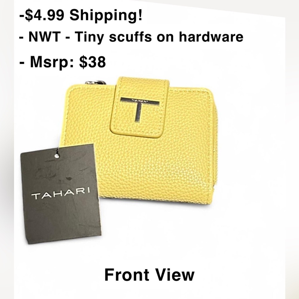 Tahari Citron Wallet